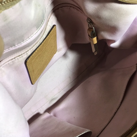 COACH Tan Leather Shoulder Bag F13354 - Picture 7 of 8